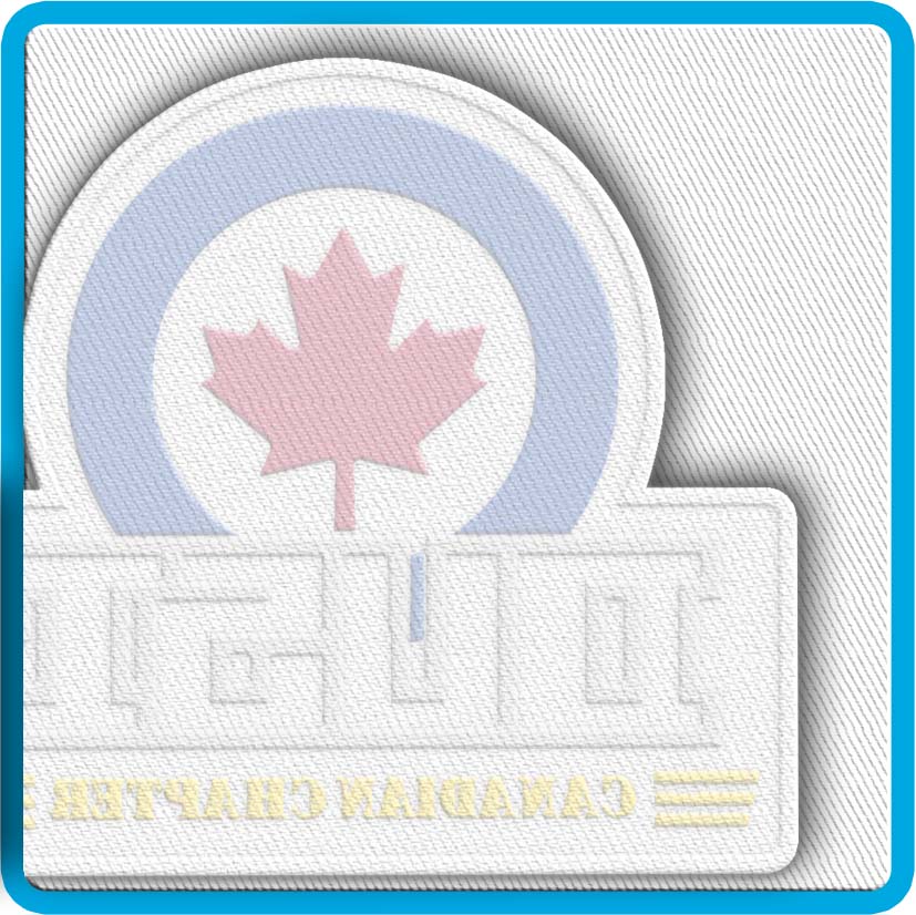 Custom Embroidered Iron on Backing Patch Design from Discount Embroidery.com